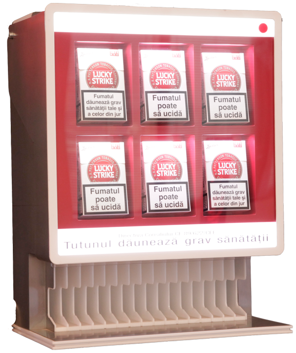 Lucky Strike Shelf Display Image